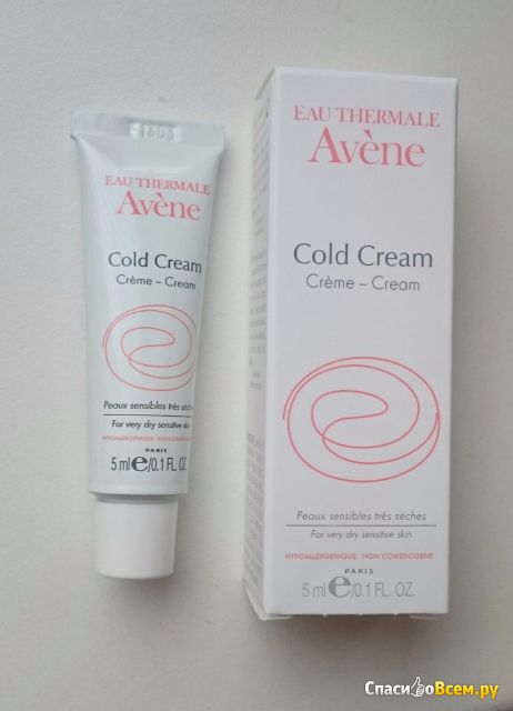 Крем для лица Avene Cold Cream Very dry sensitive skin