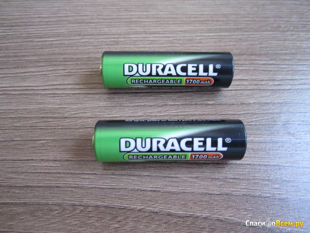 Аккумуляторы Duracell AA HR6 1700 mAh