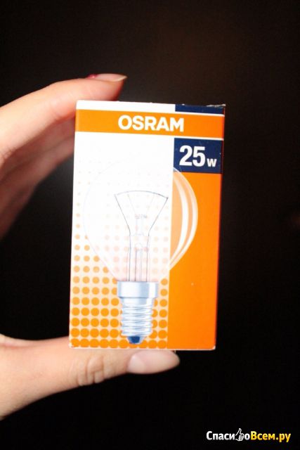 Электрическая лампочка Osram P Е27 25W