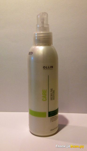Сыворотка восстанавливающая с экстрактом семян льна Ollin Professional Serum Restore