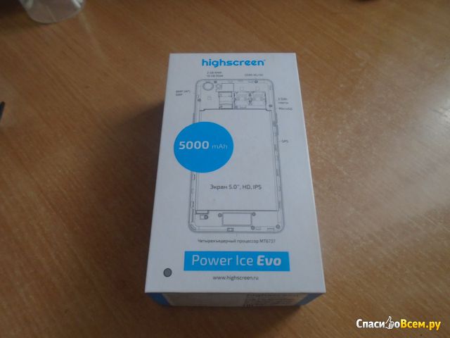 Смартфон Highscreen Power Ice Evo
