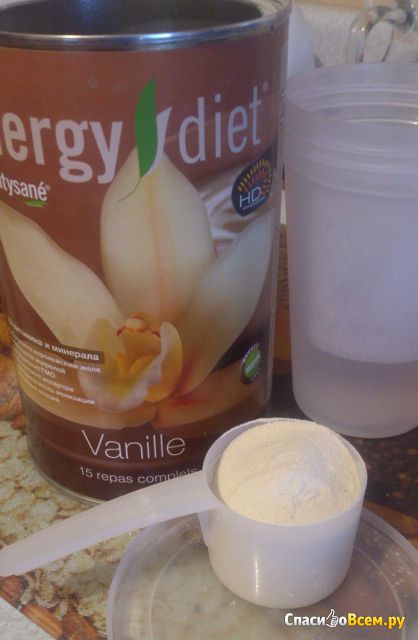Коктейль для похудения Energy diet Vanille