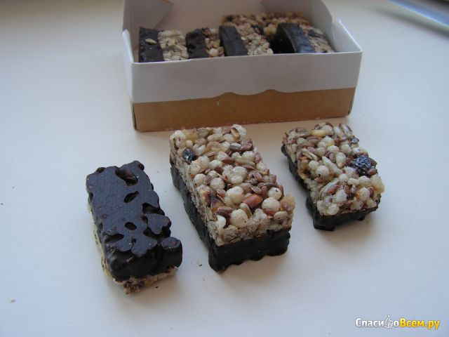 Конфеты натуральные «Дивинка» Лён, семя тыквы, шоколад