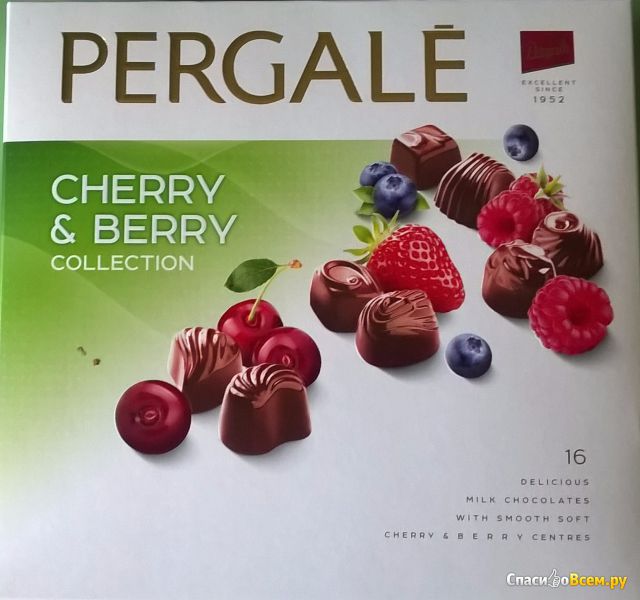 Конфеты Pergale Cherry & Berry Collection