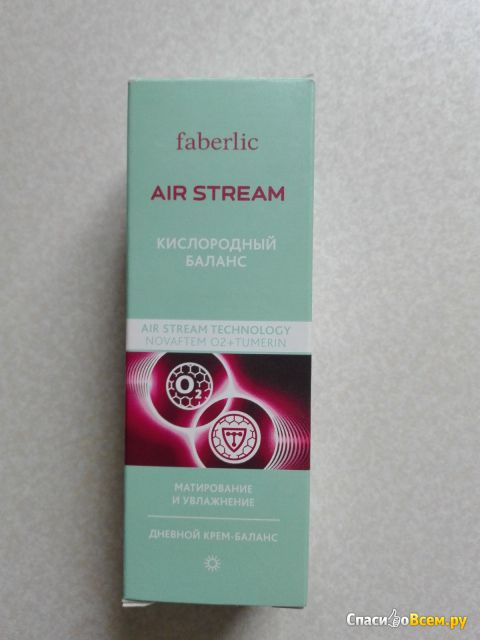 Дневной крем-баланс Faberlic Air Stream Кислородный баланс Матирование и увлажнение
