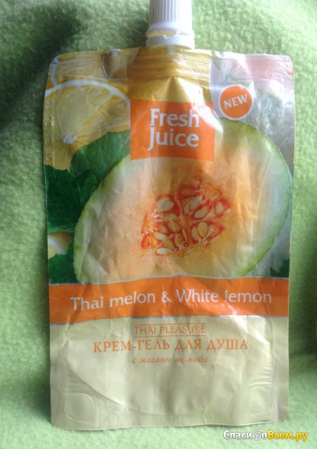 Крем-гель для душа Fresh Juice "Thai melon & White lemon" с маслом жожоба