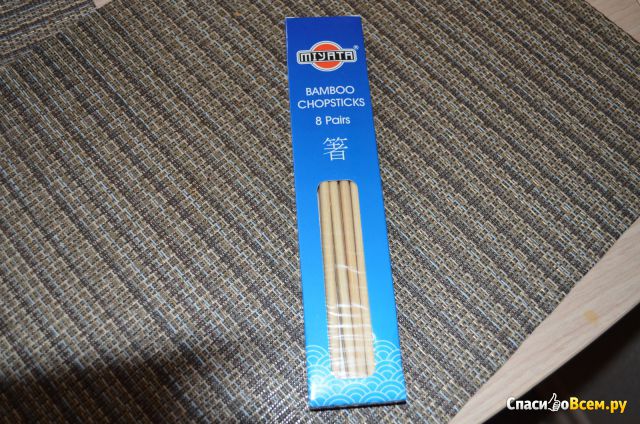 Палочки для суши "Lian Yi Development Company LTD" Miyata бамбуковые