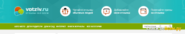 Сайт votziv.ru