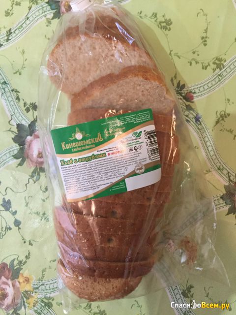 Хлеб с отрубями в нарезке "Кинешемский хлебокомбинат"
