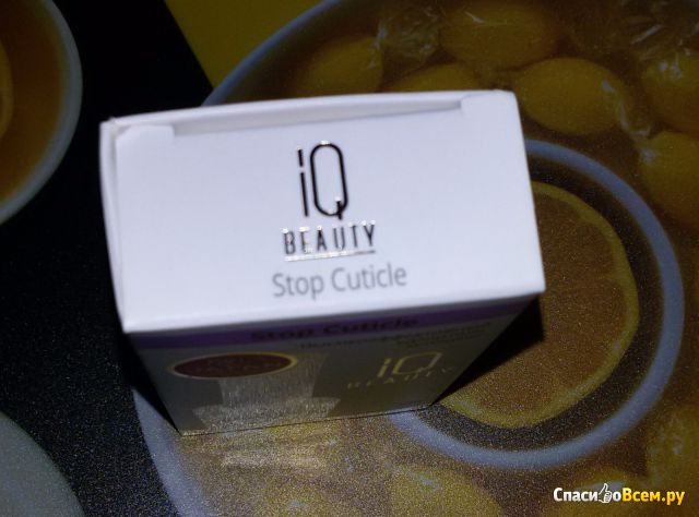 Высокоэффективный удалитель кутикулы IQ Beauty Stop Cuticle Экстракт семян лотоса