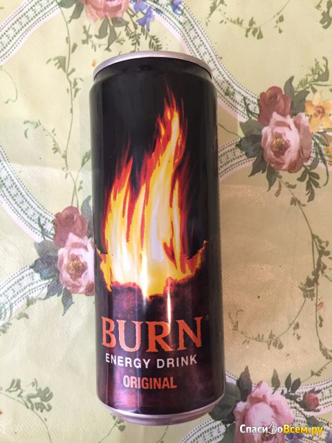 Энергетический напиток Burn