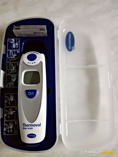 Инфракрасный термометр Thermoval Duo Scan