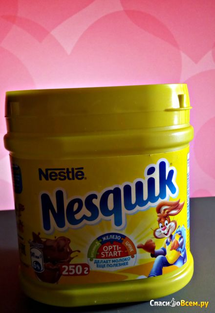 Растворимый шоколадный напиток Nesquik