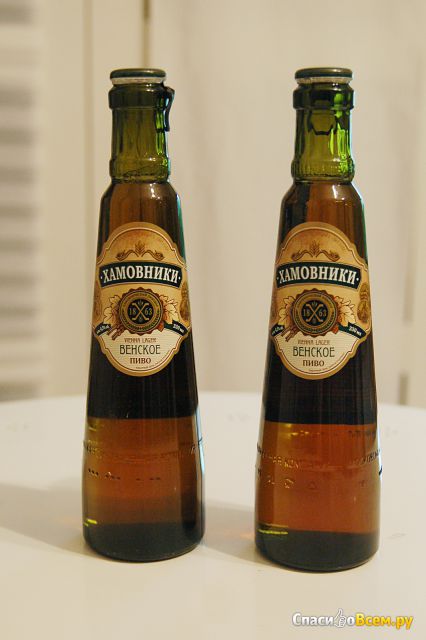 Пиво "Хамовники" Венское