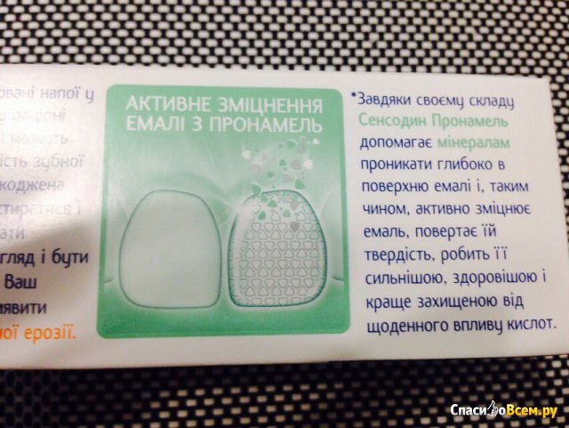 Зубная паста Sensodyne Pronamel