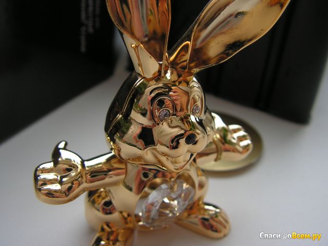 Сувенир Crystal Temptations "Кролик" с хрусталиком Сваровски арт. ST-7001