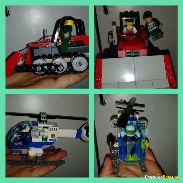 Конструктор Lego City "Полицейские и грабители" 60140
