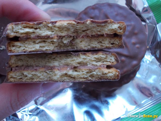 Печенье сахарное переслоенное Кариба "Фундук" сэндвич