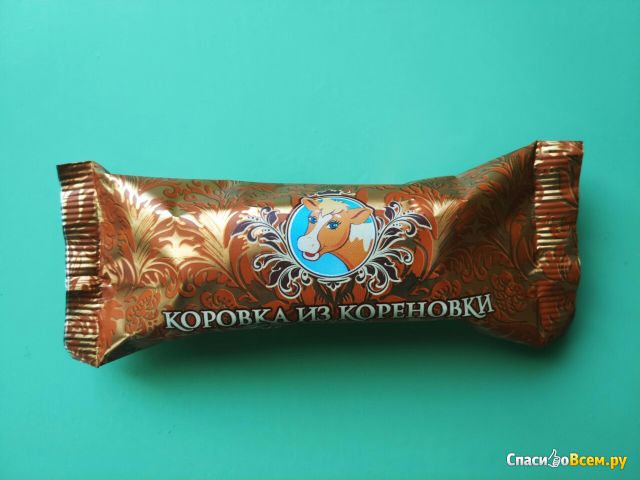 Сырок творожный ванильный глазированный в молочном шоколаде "Коровка из Кореновки", ЗАО "КМКК