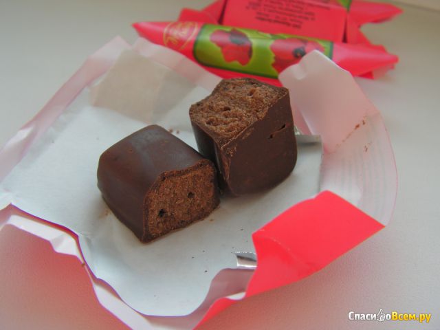 Шоколадные конфеты "Красный мак" Красный октябрь