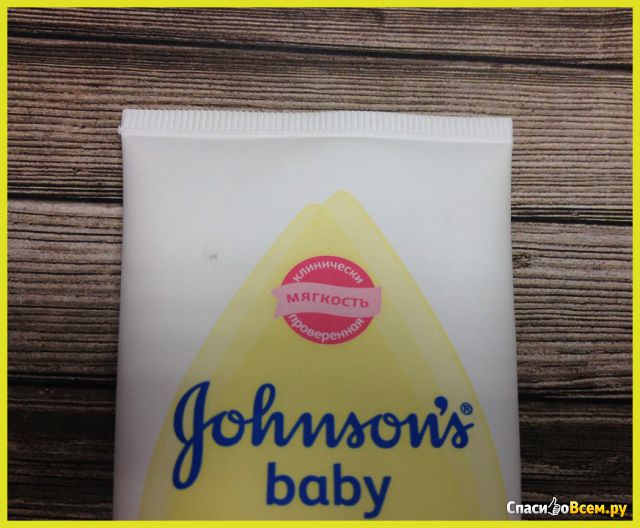 Детский крем "Johnson's baby" бережный уход для новорожденных с первых дней