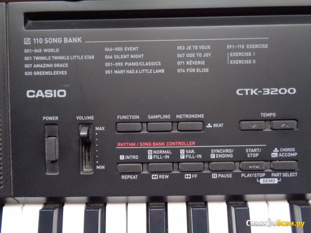 Синтезатор Casio CTK-3200