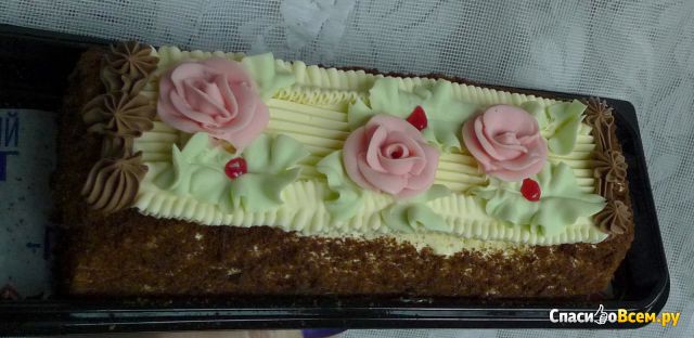 Торт бисквитный Шереметьевские торты "Сказка"
