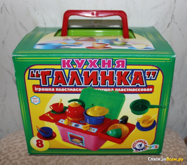 Игрушка кухня "Галинка 8 ТехноК", Интелком арт. 2377