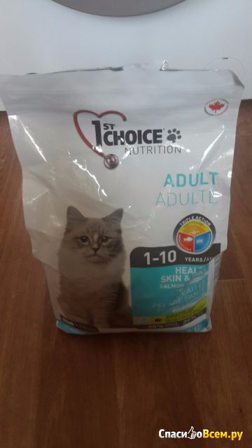 Профессиональный корм для кошек 1ST Choice