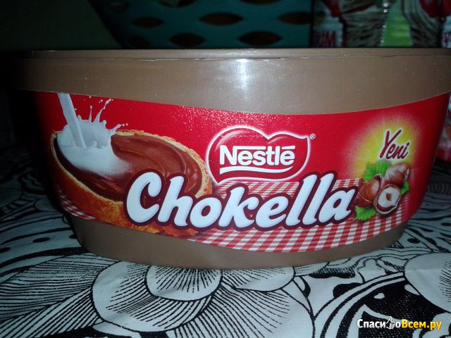 Шоколадная паста Nestle Chokella
