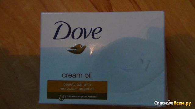 Крем-мыло Dove "С драгоценными маслами" маракконское масло арганы