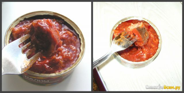 Рыбные консервы "Легенда Ямала" Налим пресноводный обжаренный в томатном соусе