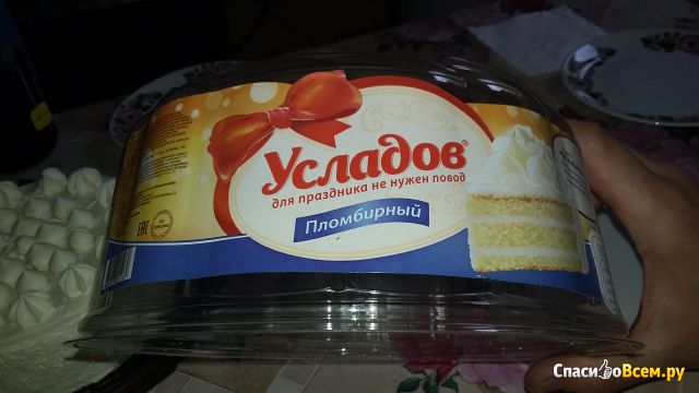 Торт Усладов «Пломбирный»