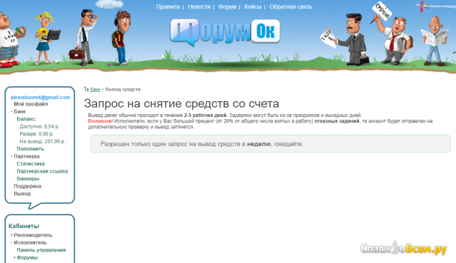 Сайт Forumok.com