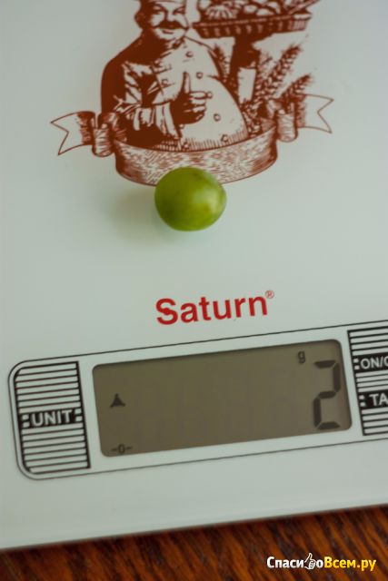 Кухонные электронные весы Saturn ST-KS7235