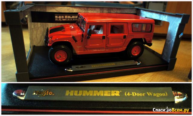 Игрушка-модель машины Hummer H1 Maisto 1:18