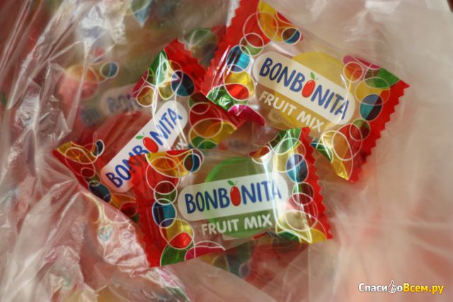 Карамель Roshen Bonbonita Fruit mix
