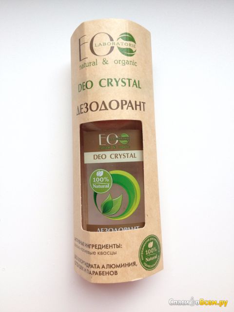 Дезодорант Deo Crystal Ecolab "Натуральный"