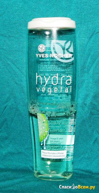 Увлажняющая мицеллярная вода Yves Rocher Hydra Vegetal 2 в 1