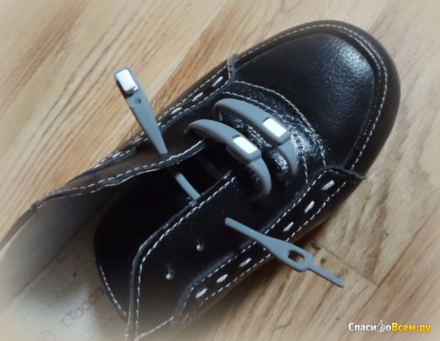 Шнурки для обуви Fix Price Happy Foot силиконовые 10 шт