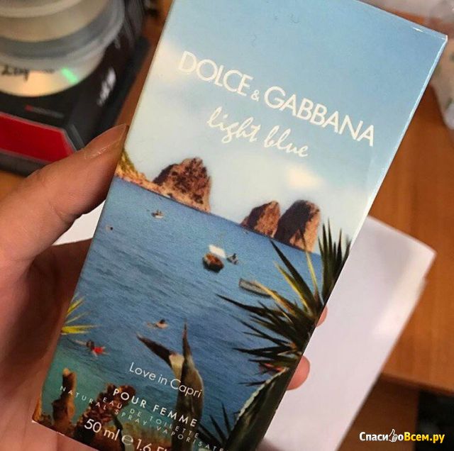 Парфюм Dolce & Gabbana Light Blue Love in Capri
