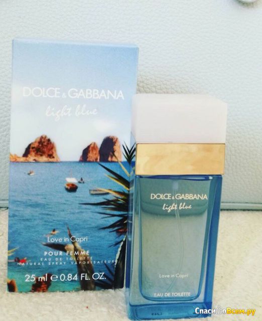 Парфюм Dolce & Gabbana Light Blue Love in Capri