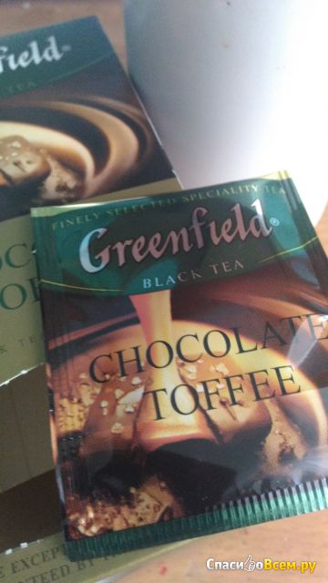 Черный чай Greenfield Chocolate Toffee