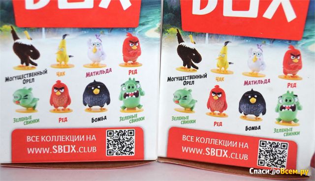 Мармелад с игрушкой Sweet Box "Angry Birds Movie"