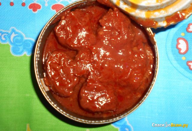 Тефтели «Барко» из океанических рыб в томатном соусе