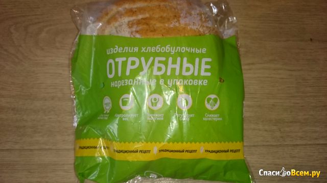 Изделия хлебобулочные отрубные нарезанные в упаковке ЗАО "Арзамасский хлеб"