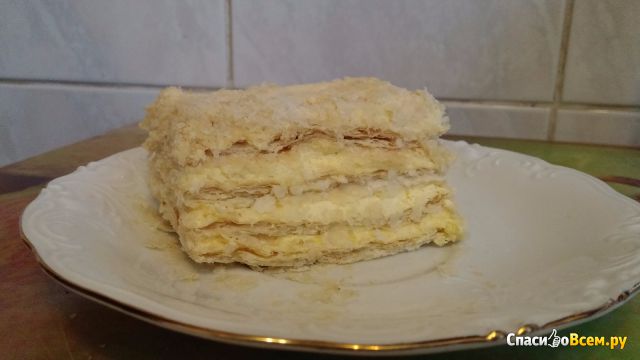Пирожные Mirel "Наполеон" с заварным кремом