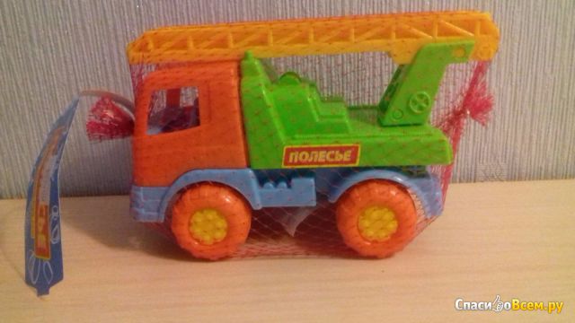Детский автомобиль "Полесье" - пожарная спецмашина "Тема" арт.3284
