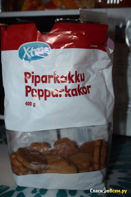 Пряничное печенье X-tra Piparkakku