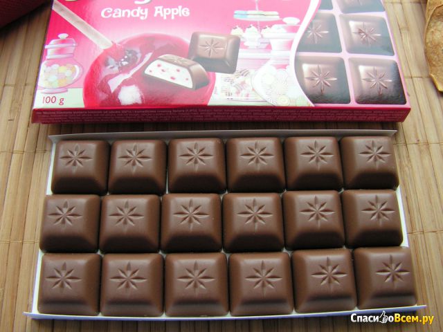 Шоколад "Trumpf" Schogetten Candy Apple